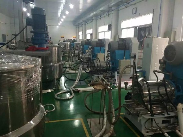 油漆黄色视频榴莲视频研磨设备生产线